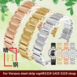 Watch Strap For Versus Versace Steel Belt Women's VSP491319 1419 1519  Casio SHE-3034 Watch Band 16mm*10mm