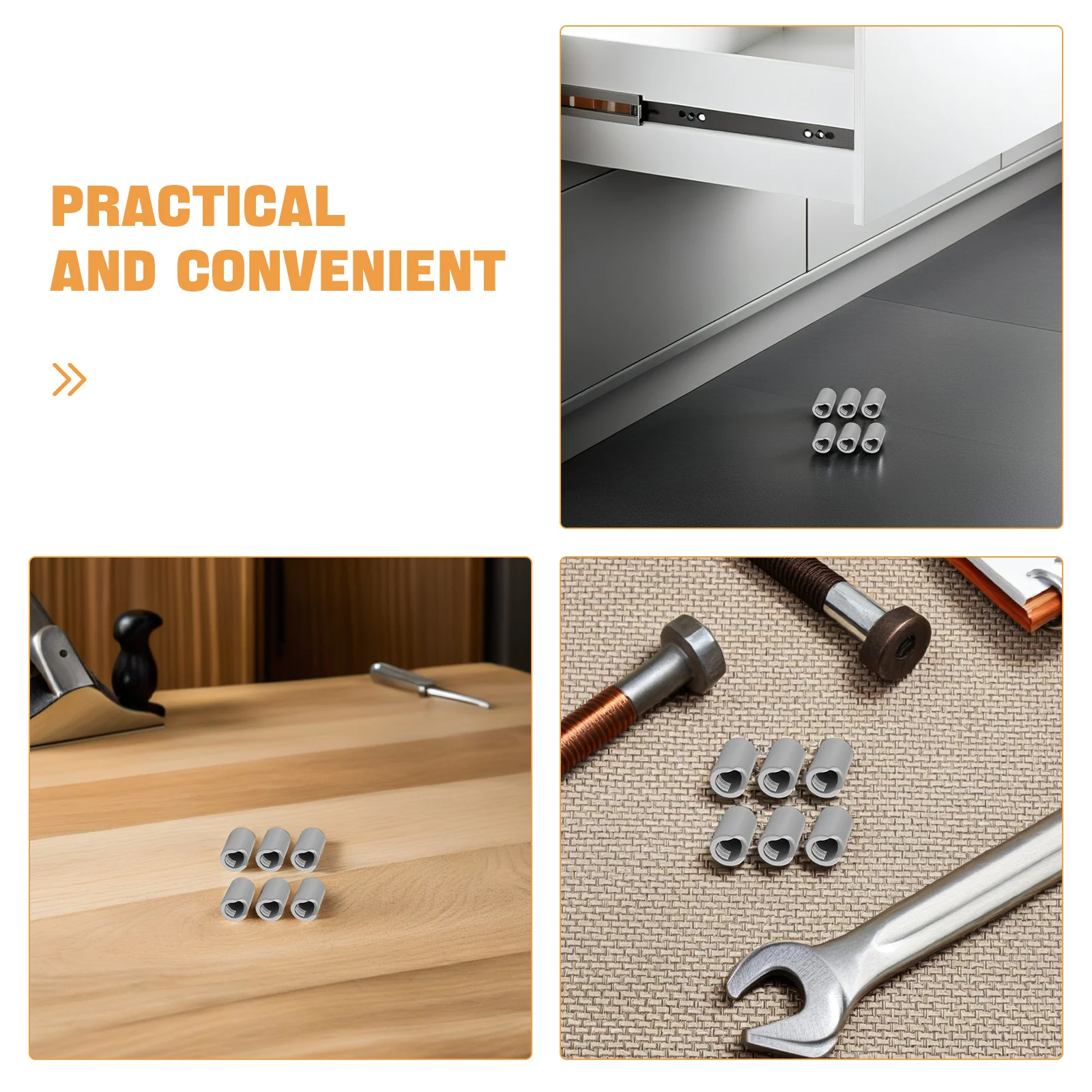 6Pcs Premium Silicone Pull Handle Bumper Baby Proof Corner Protectors Drawer Corner Guards Soft Flexible Strong Adhesive