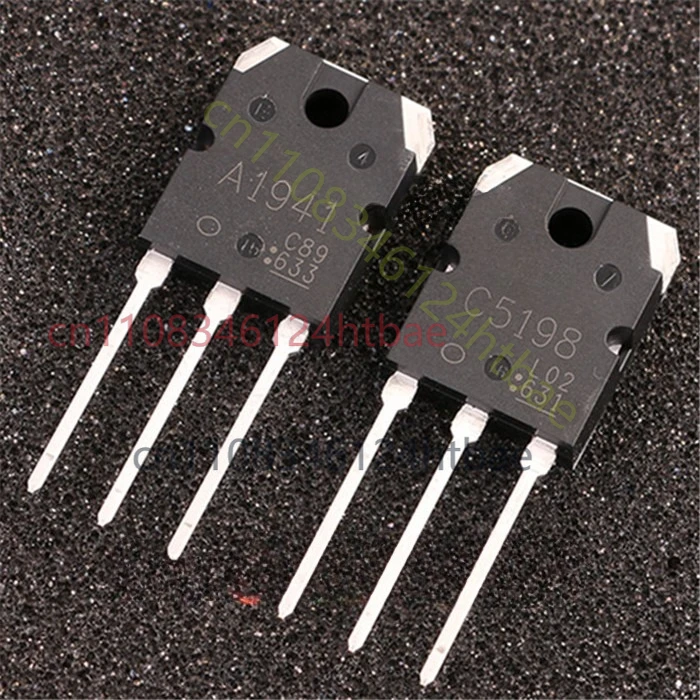20PAIRS 2SA1941 + 2SC5198 TO-247 A1941 + C5198 Transistors 40 PCS