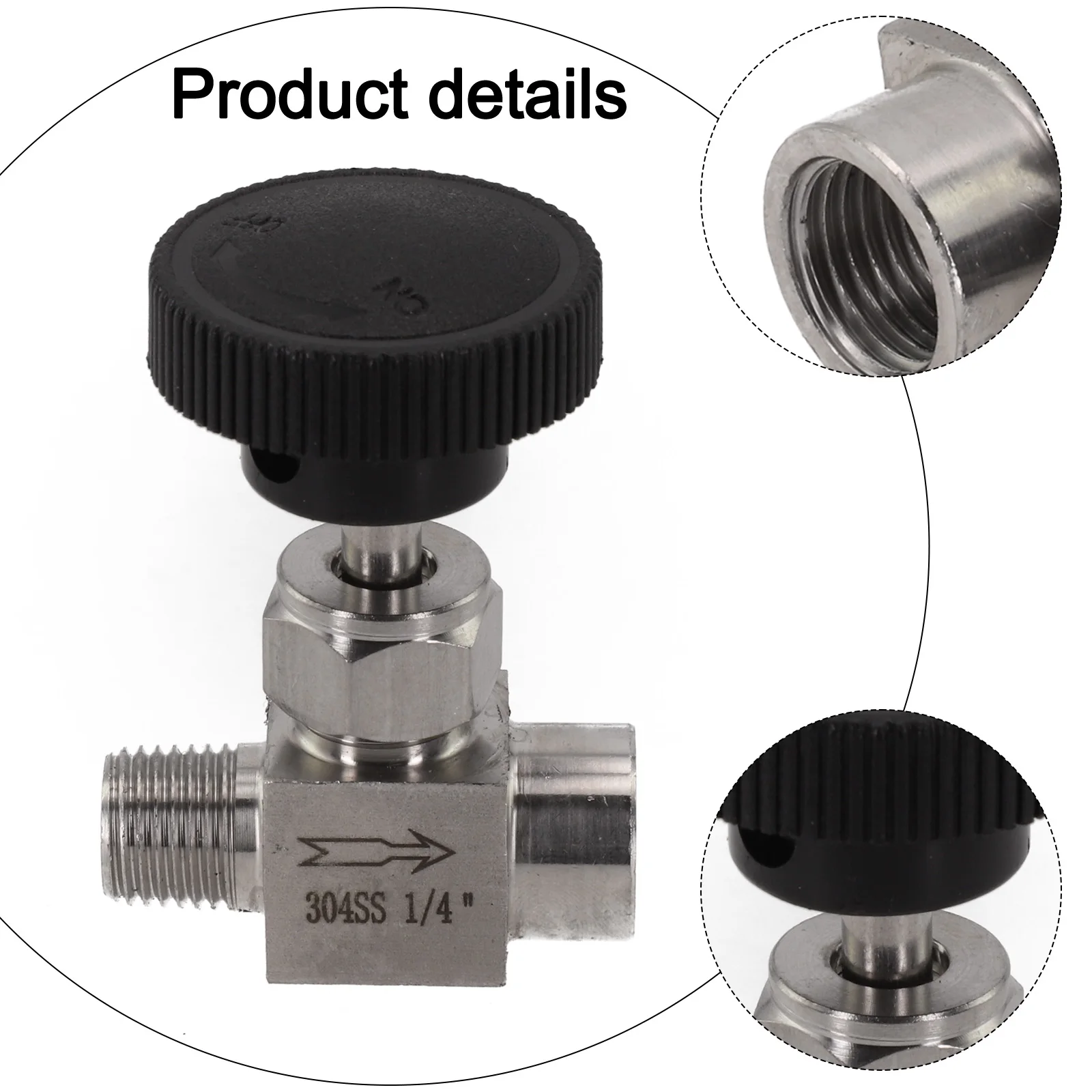Media Max Pressure Flow Control Flow Control Control Female To Male Valve Media Pressure Specification Stainless Steel