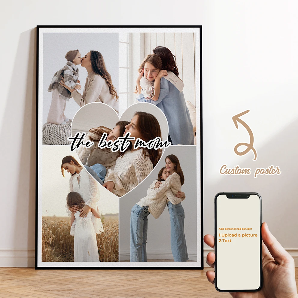 

The Best Mom Wall Art Prints Canvas Painting Poster Picture For Living Bedroom Play Kids Room Home Decor