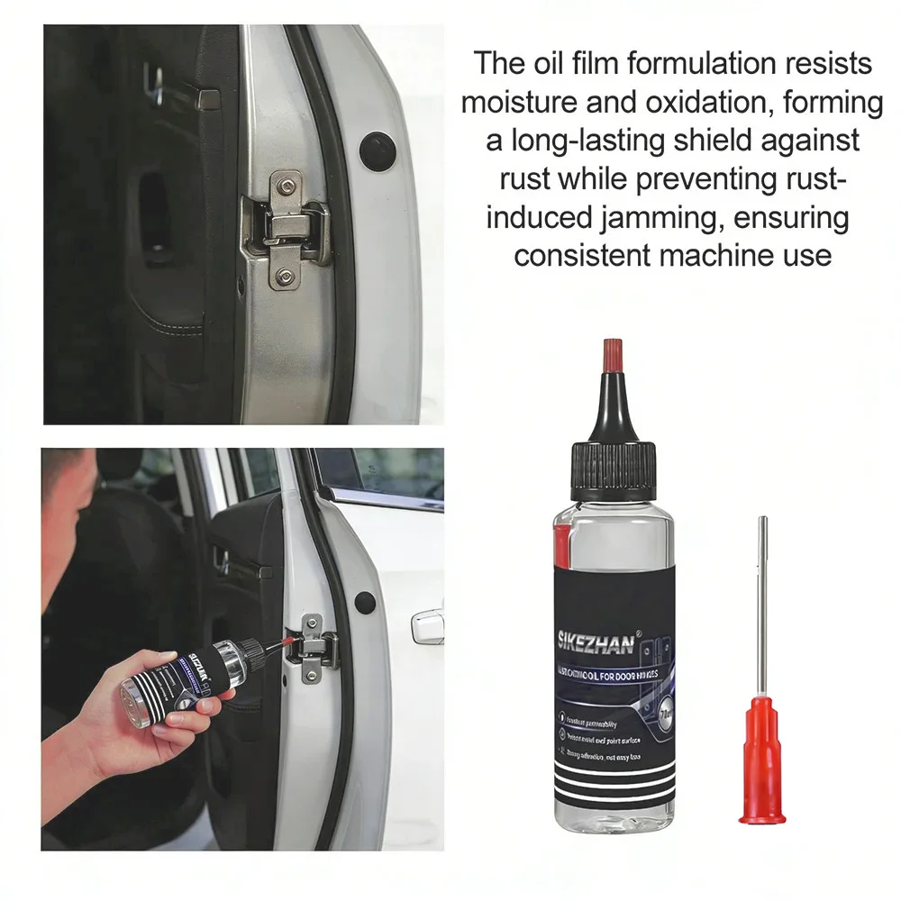 70ml Door Hinge Lubricant for Squeaking Doors - Penetrating Multi-purpose Lubricant Can Quickly Eliminate Noise and Dust