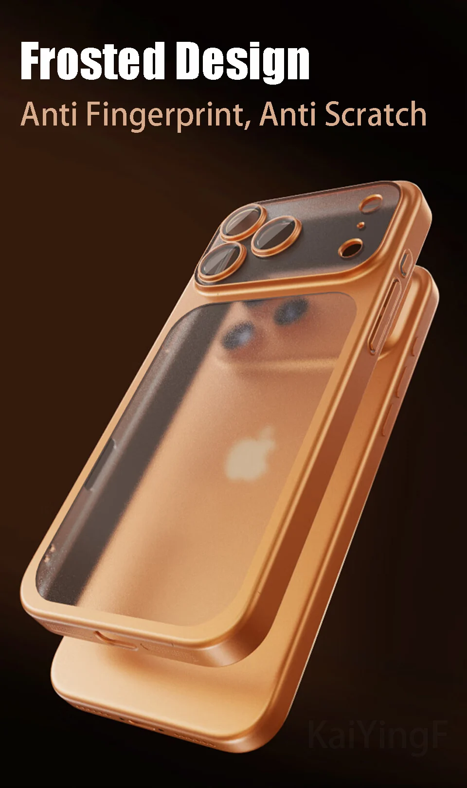Neue weiche matte Schutzhülle für iPhone 18 17 16 15 14 13 12 11 Pro Max mit Linsenschutzfolie, durchsichtige Silikonhülle. – Detail 2