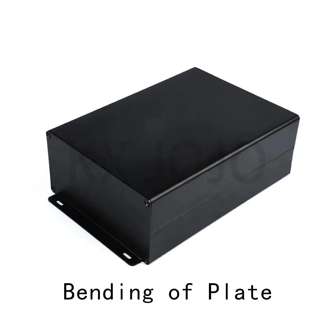 Aluminium kandang 160*80*220/260/300mm Split Case elektronik proyek PCB instrumen perak/hitam DIY Power Supply