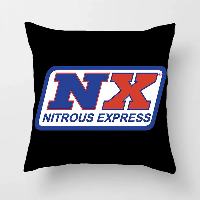Capa de almofada Nitrous Express para sofá, capa de almofada para assento de carro, 45x45cm, para decoração de casa 37