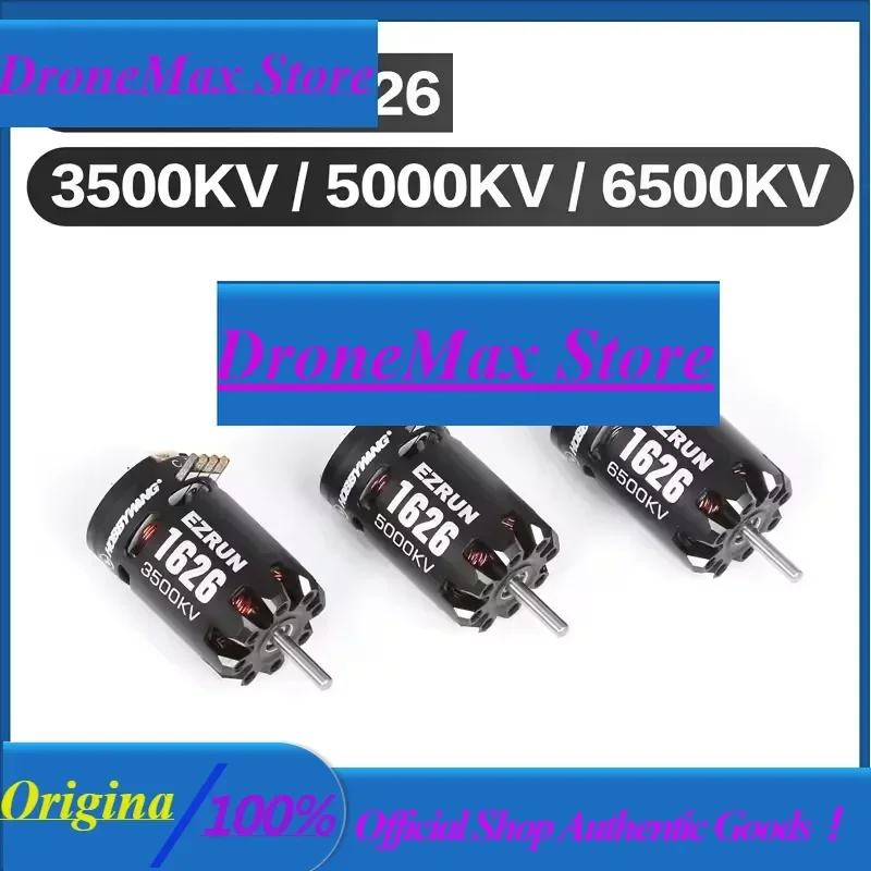 DroMaHobbywing EZRUN 1626SD 3500KV 4000KV5000KV 6500KV Sensory Brushless Motors For 1/28 Remote Control Car Model Racing Access