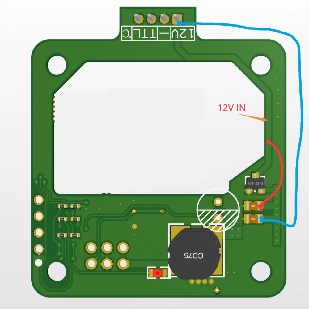 Kits de reemplazo de placa de controlador NEJE para reparación de placa de Control, módulo láser, para NEJE A40640/N40630