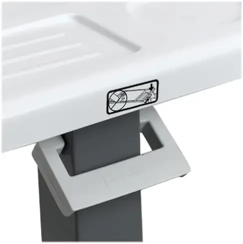 Overbed Table and Hospital Bed With Wheels  Over The Bed Table For Home Use and Hospital, Bedside