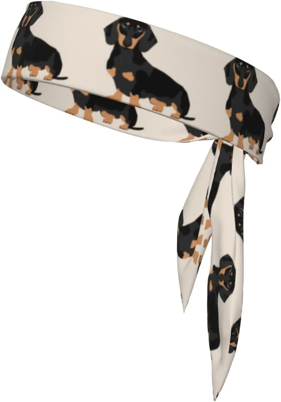 

Doxie Dachshund Weiner Dog Pet Dogs Sports Head Tie for Running Basketball Yoga Exercise Workout Quick Drying and Non-Slip