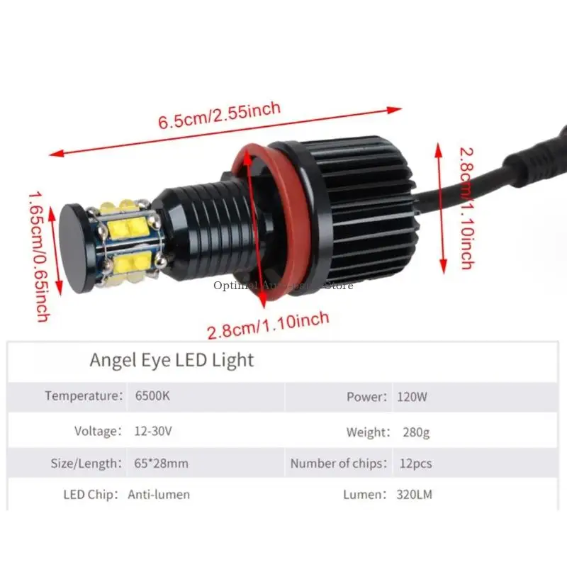 

360 Degree LED Headlight 120W for for E90 E92 E60 E70
