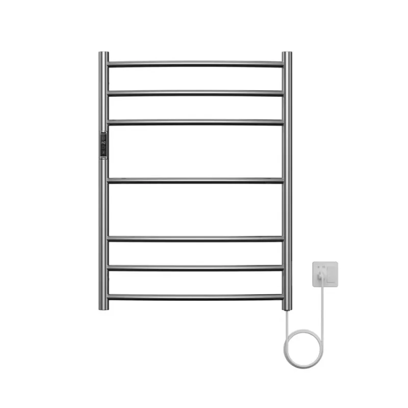 2026 OEM ODM  Electric Heated Towel Rail PVD Wall Mounted Heating Towel Dryer Rack Warmer Towel Radiator SS02