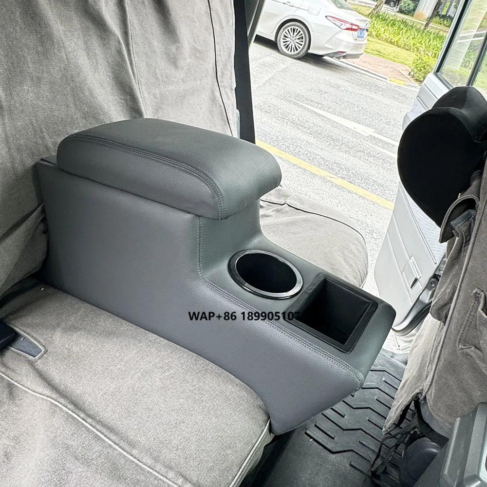 

LHD/RHD Back Seat Console Amrest Organizer Cup Holder for Land Cruiser 76 Wagon 79 LC76 LC79 Dual Cab Accessories