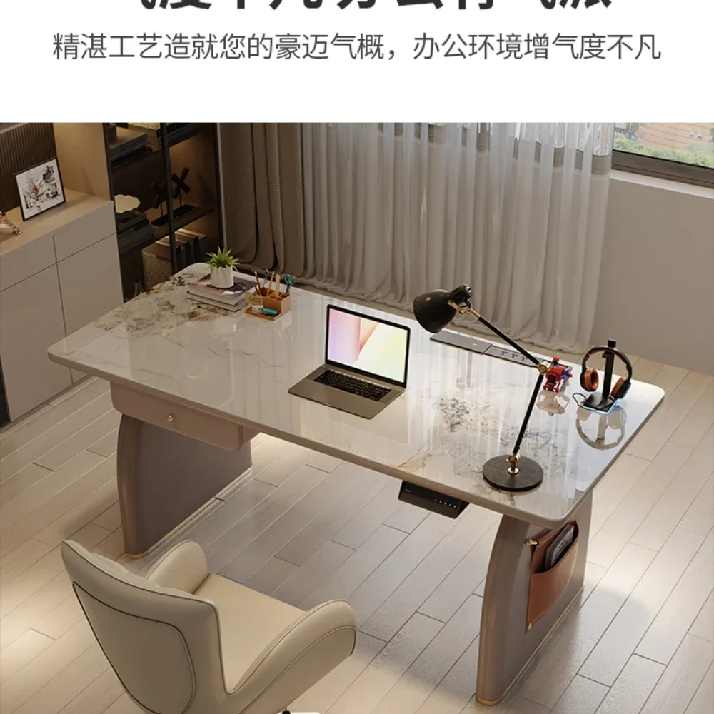 

Electric Lifting Table Tripod Intelligent Automatic Motor Belt Drawer Office Computer Book Table Workbench