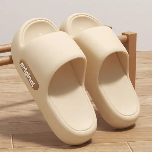 Thick Bottom Cloud Slippers Women Fashion Letter Print Platform Sandals Woman 2025 Comfortable Soft Sole Beach Pillow Slides - Image 8