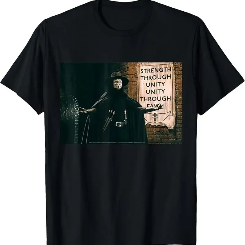 For Vendetta Strength Through Unity T Shirt