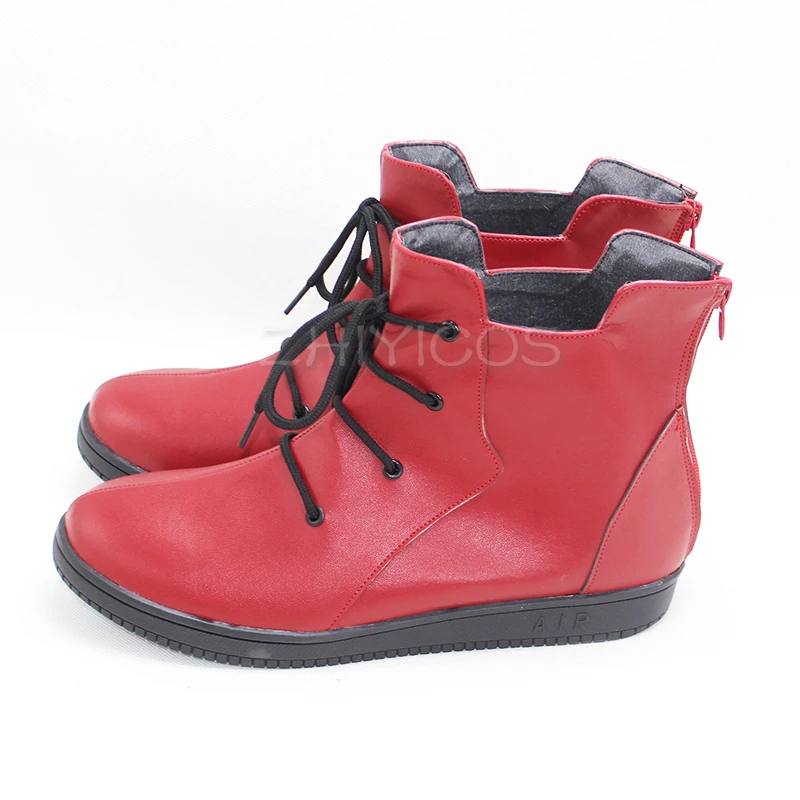 อะนิเมะใหม่ Jujutsu Kaisen คอสเพลย์ Yuji Itadori รองเท้าสีแดงรองเท้าผู้หญิงผู้ชาย Carnival ฮาโลวีนรองเท้าขนาด 35-48