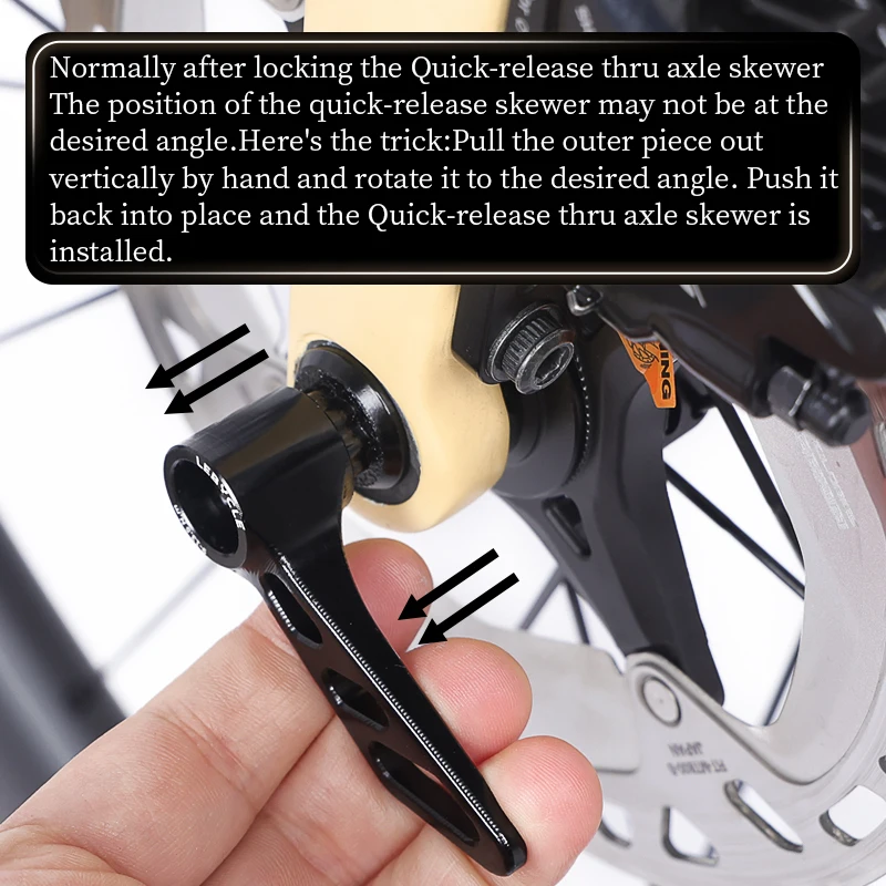 LEBYCLE MTB Bicycle Quick Release Thru Axle Road Bike Screw Shaft DT Structure Skewers 12mm Wheel Axis Hub Rear M12 M15 x 148MM