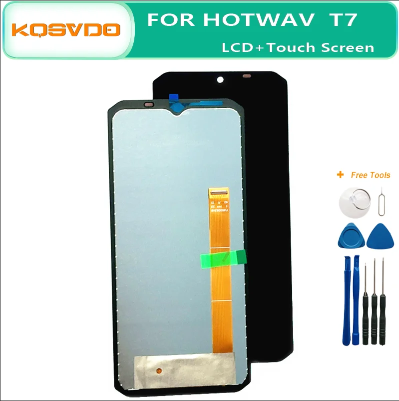 

100% Original LCD Display Touch Screen Digitizer 6.52 Inch For Hotwav T7 Assembly Digitizer Replace accessories