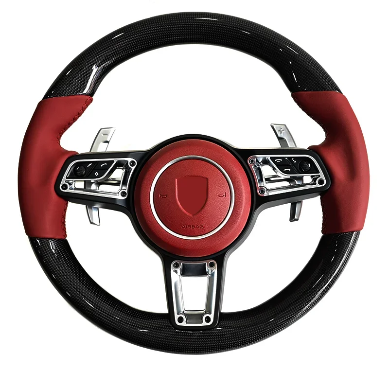 

Applicable To Porsches Steering Wheel Old and New Assembly Cayenne Parameira 718 Carman 911 Carbon Fiber Retrofit918