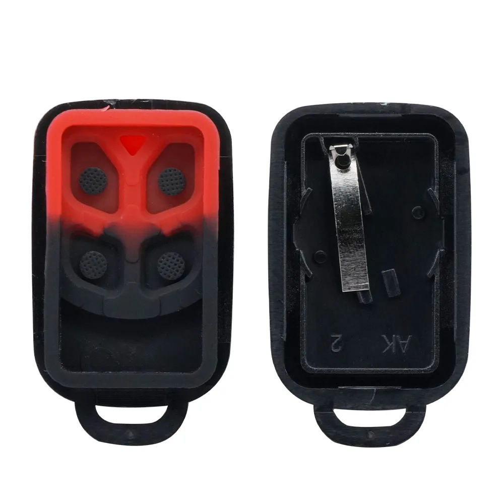 XNRKEY  4 Button +Panic New Car Key Case For Brazil For Positron PX32 Control Alarm Remote Key Shell With Key Pad