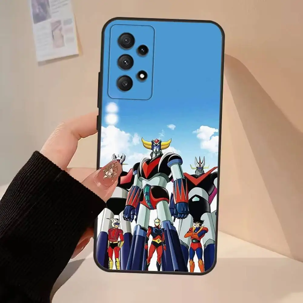 Coque de téléphone UFO r-robot cool g-ororak, étui noir souple pour Samsung Galaxy A73,31,32,72,22,53,52,71,41,5G, note,J7,8,9