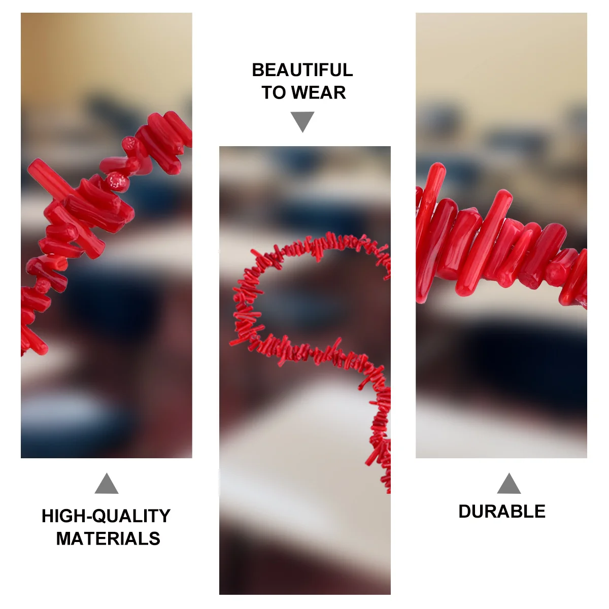 

120Pcs Beads Necklace Bracelet Bright Colorful Resin Loose Beads Set DIY Jewelry Making Materials Irregular Coral Charm