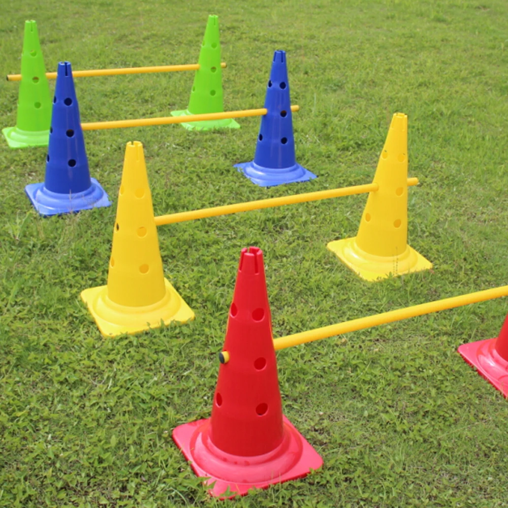 Durable Sports Cones Skating Football Training Workout Marker and Disc Holder for Kids Field Activity