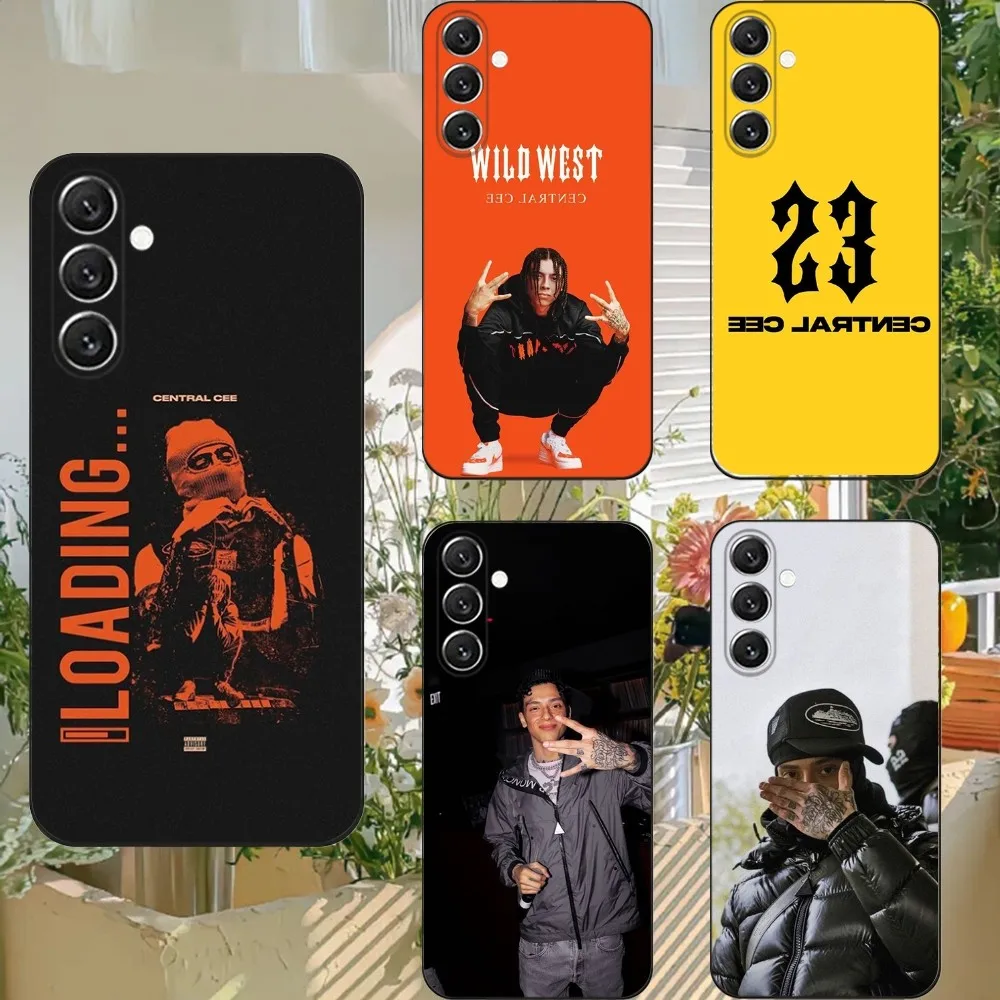 

Central Cee UK drill Rapper Phone Case For Samsung S21,S22 Ultra,S20,S30 plus,S22 plus,S23,S30 ultra 5G Silicone Cover