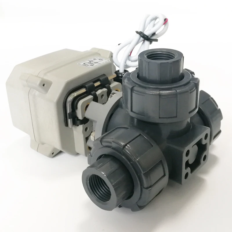 DN15 3-Way Proportional Valve  U-PVC , 1/2