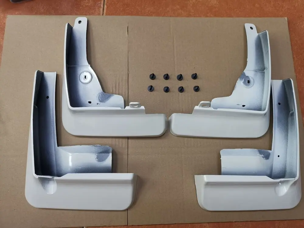 

4X Pearl White Fender Mud Flaps Splash Guard For 2020-2023 Toyota Corolla Sedan