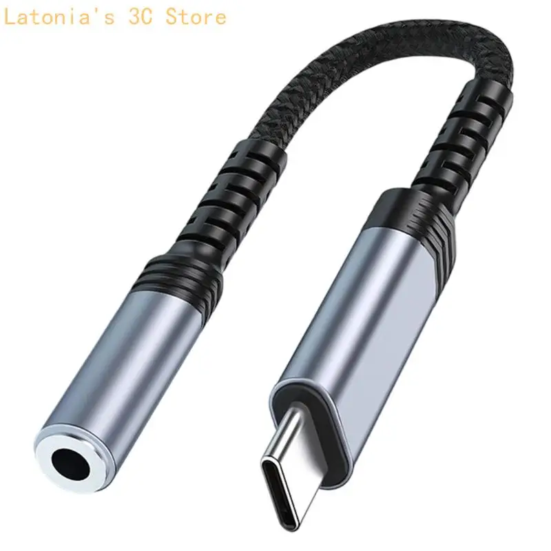 USB-C-auf-3,5-mm-Kopfhörer- und Ladegerät-Adapter für kabelgebundene Videoanrufe X3UB – Detail 3