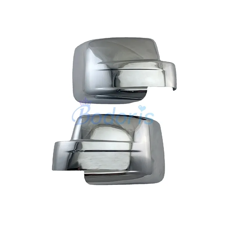 For Jeep Liberty 2008-2012 Patriot 2007-2015 Side Mirror Cover Rear View Caps Shell Overlays Frames ABS Chrome Car Accessories