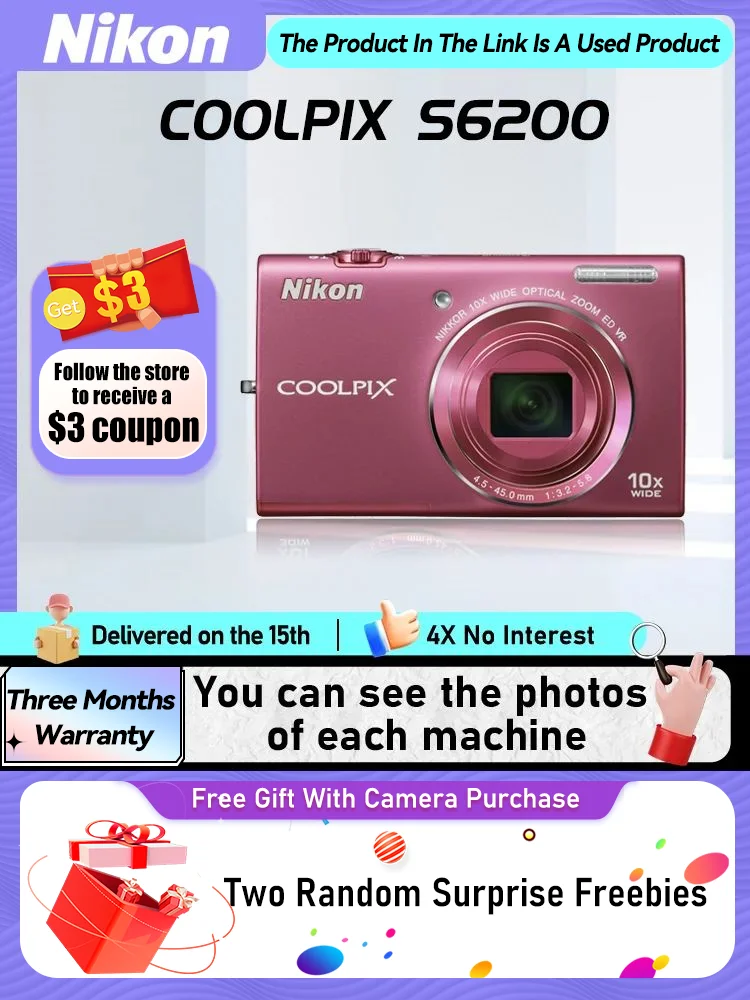 Nikon Coolpix S6000… - image