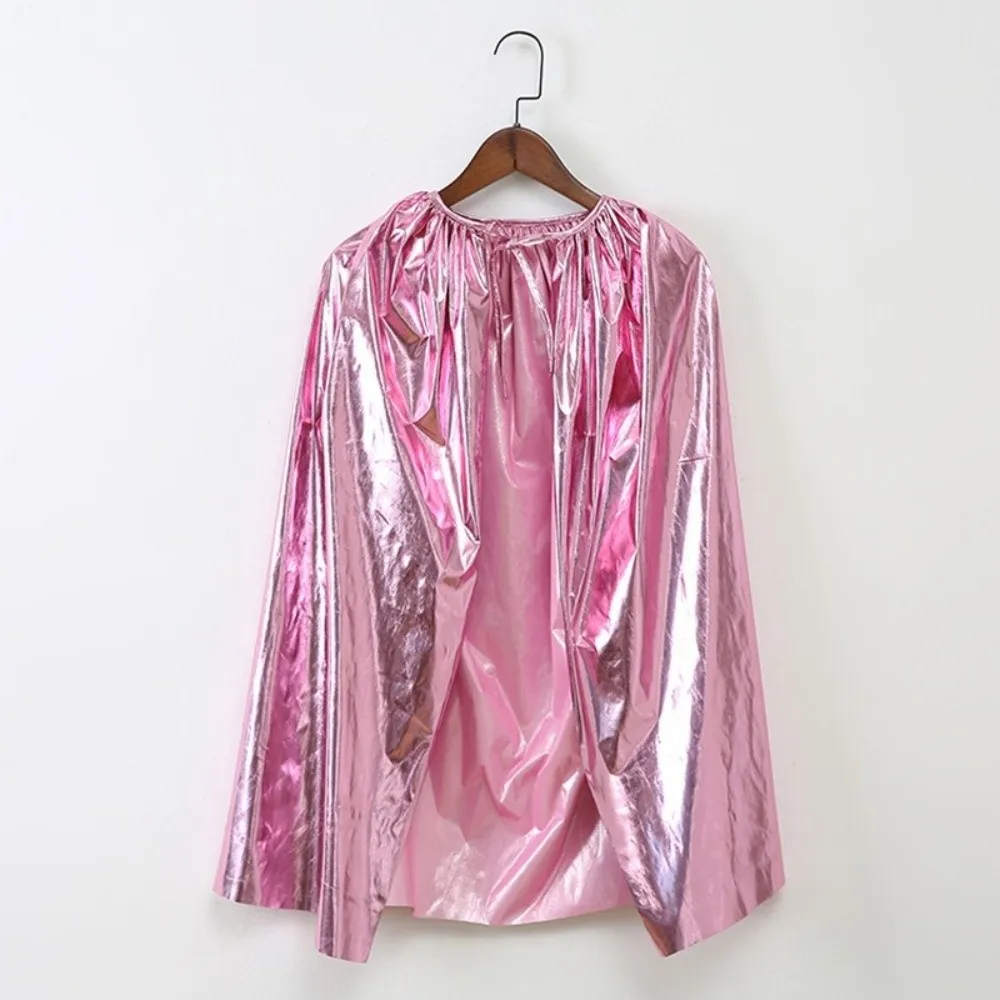 Многоцелевой плащ в стиле панк, пальто для ночного клуба, бара, платье на Хэллоуин, детская накидка, карнавальный костюм, длинные халаты ведьм, волшебник