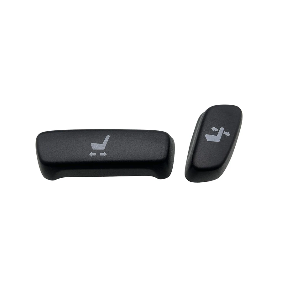 Wooeight 2Pcs Electric Power Seat Switch Knob Adjustment Button Cover Fit For Lexus CT200H 2010-2020 For Toyota Prado LC150
