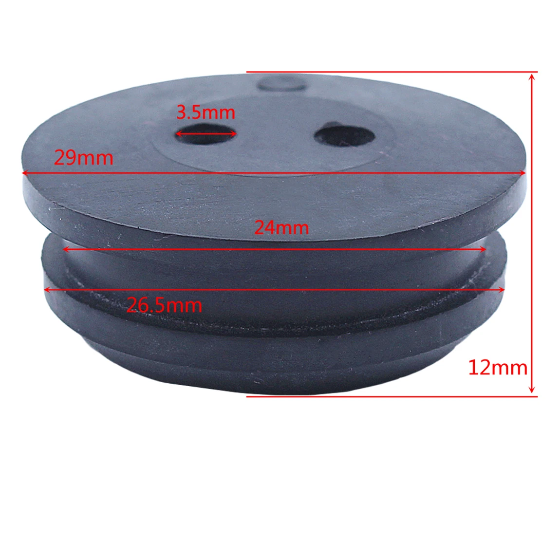 Imagem -06 - Combustível Gás Line Grommet para Homelite Kawasaki Mtd Ryobi Artesão Cortador de Relva Replaceme Part Cutter Buraco Pcs