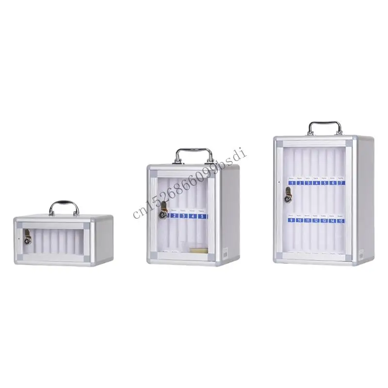 

11UA Multi Slot Mobile Holder Wall Mounted Dormitory School Phone Storage Cabinet