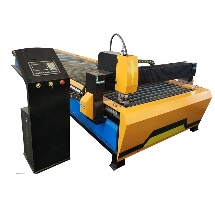 Cortador de plasma CNC de placa de aço de metal grosso de 30 mm e máquina de corte de chama CNC