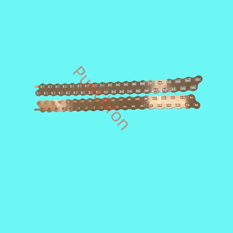 PunChron 21700-2* 20P Busbar Honeycomb Arranged 21.4mm Interval Lithium Battery Copper Strip Connectors for Electronics 2PCS view 6