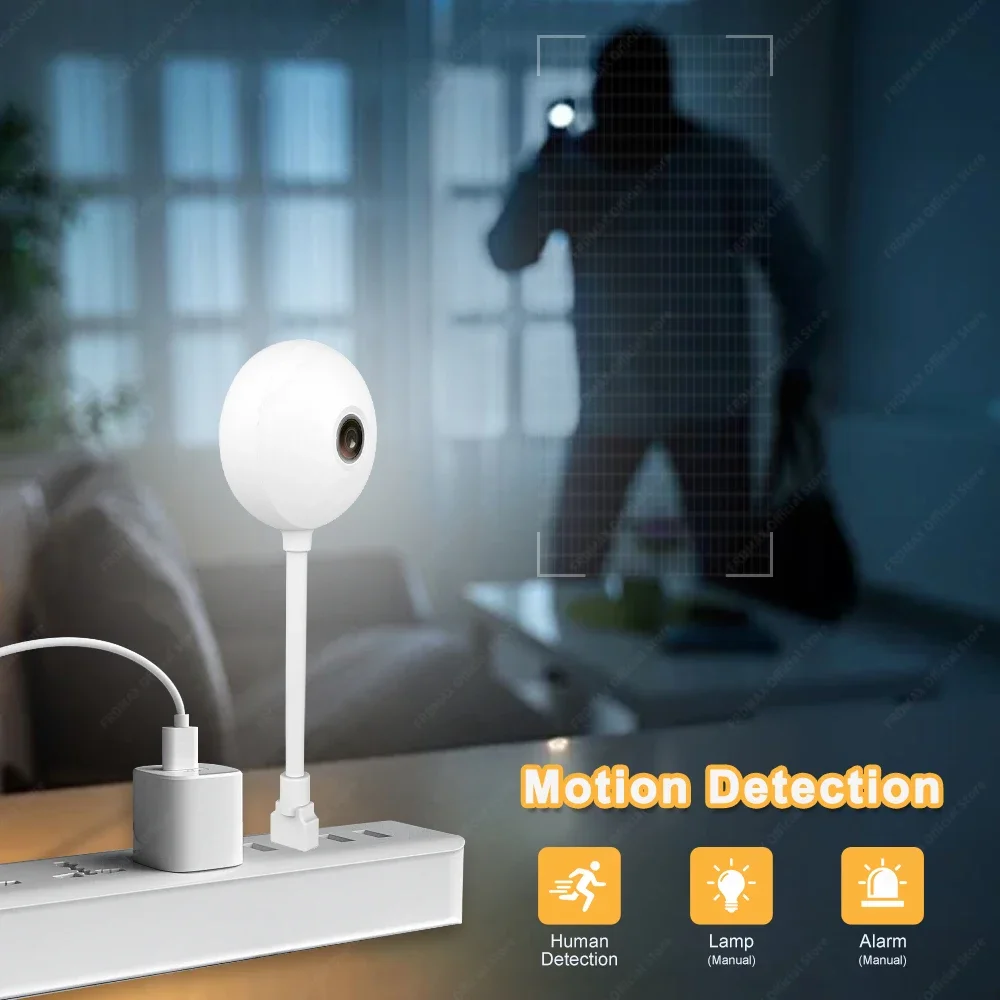 Tuya Indoor Camera 3MP Wireless WIFI USB Light Bulb IP Camera Mini Baby Monitor Security Protection CCTV Video Surveillance