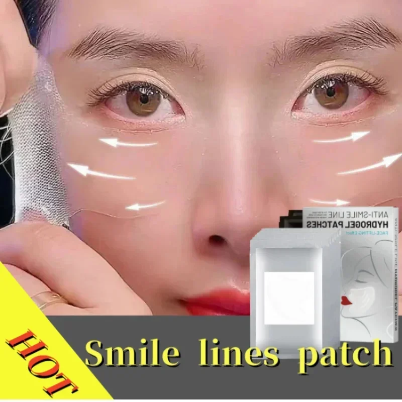 Mask Patch กระชับและเจือจางริ้วรอย Hydrocrystalline Patch Anti-Aging Lifting ผิวหน้าหย่อนคล้อยหน้ากากบํารุงลึก