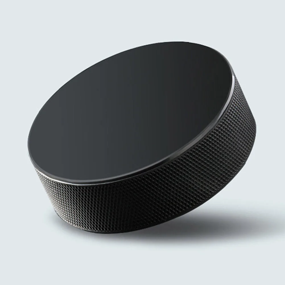 

6 pcs Ice Hockey Pucks Standard High Hardness Durable Smooth Flat Surface Strong Resilience For Accurate Shots Passes Pond Rink