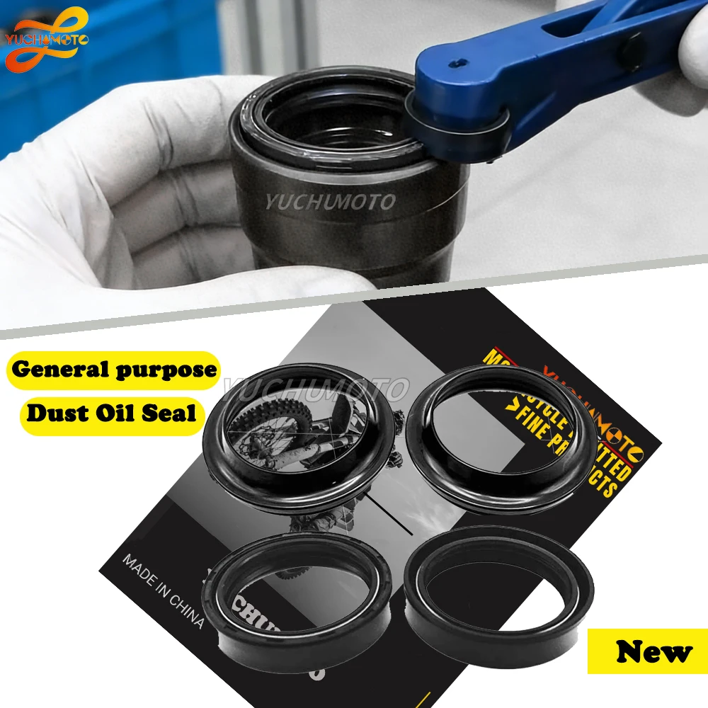 For Yamaha YZFR1 YZF R1 2002 - 2008 YZFR6 R6 1999 - 2004 TTR250 1999- 2006Motorcycle Motocross Absorber Front Fork Dust Oil Seal