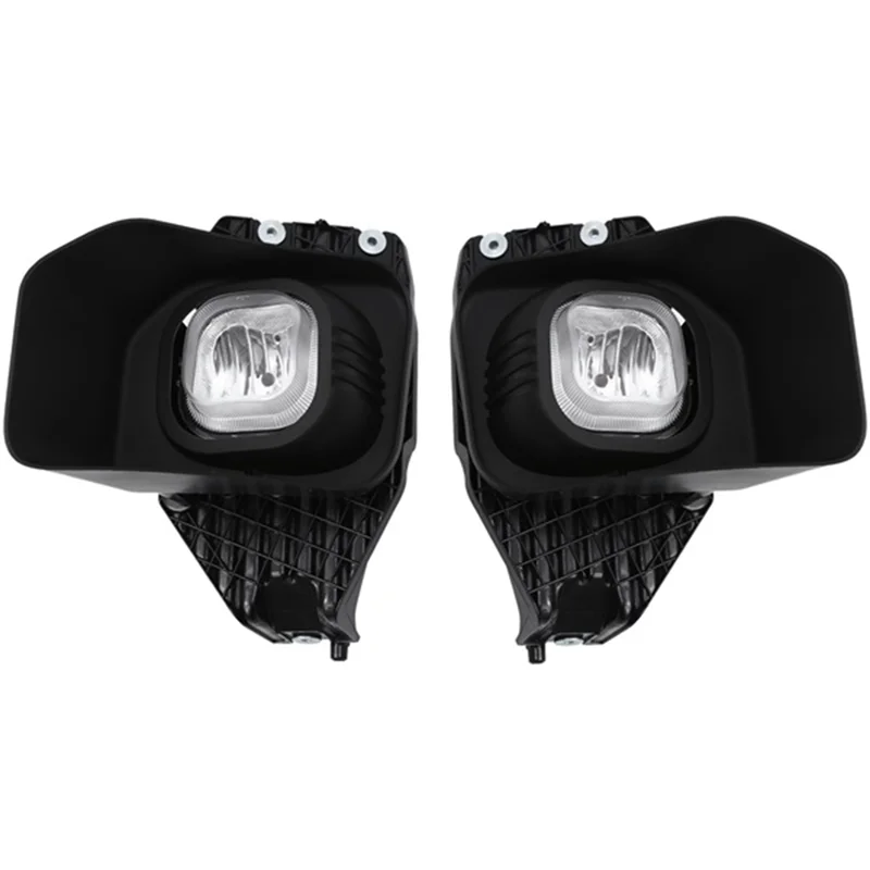 2Pcs Clear Bumper Fog Lamp Left+Right for Superduty 2011-2016