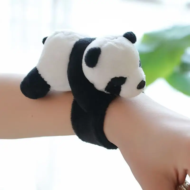 

10cm New Animal Buckle Wristband Bracelet Plush Toy Handmade Cartoon Anime Cute and Elegant Children's Birthday Gift Fun Doll