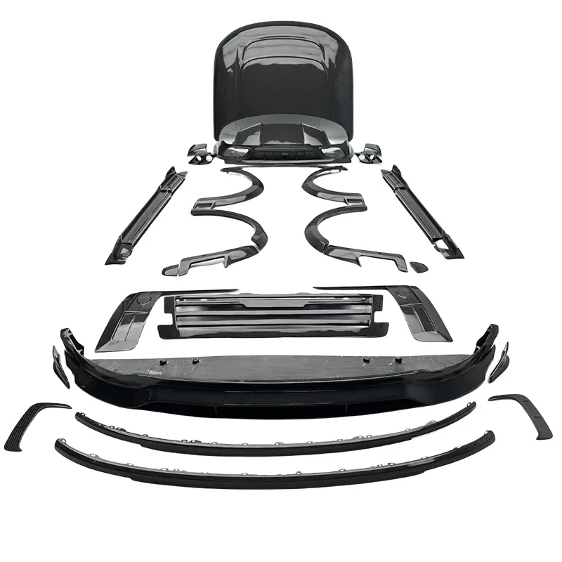 

For Land Rover Executive 2023 M Style Wide Body Carbon Fiber Exterior Bumper