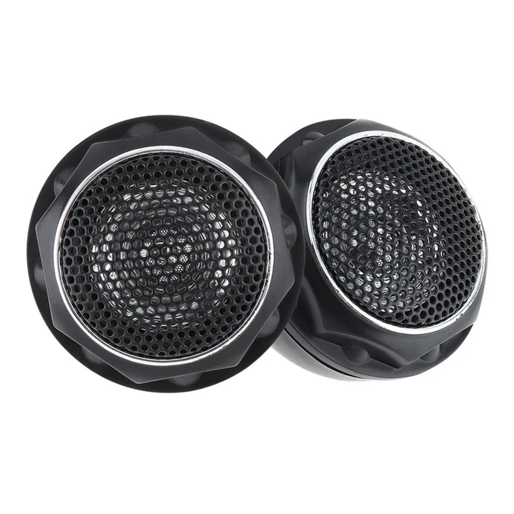 1 Pair Super High Frequency Car Audio Dome Tweeters Speakers T280 Entertainment Speaker 35W 50mm Built-in Crossover Dome