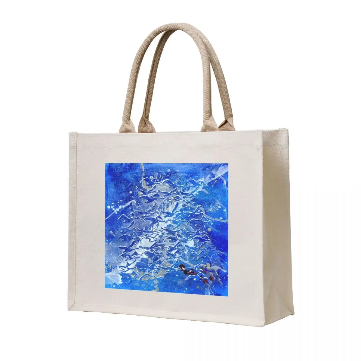 

Swans wave Tote Bag great bag bag for beach personalized tote