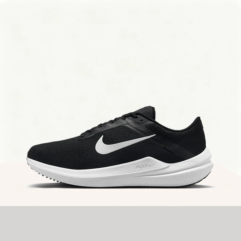 

Nike Air Winflo 10 Men's Black Low-Top Casual Training Running Shoes - Comfortable, Durable, Breathable FN7992-003