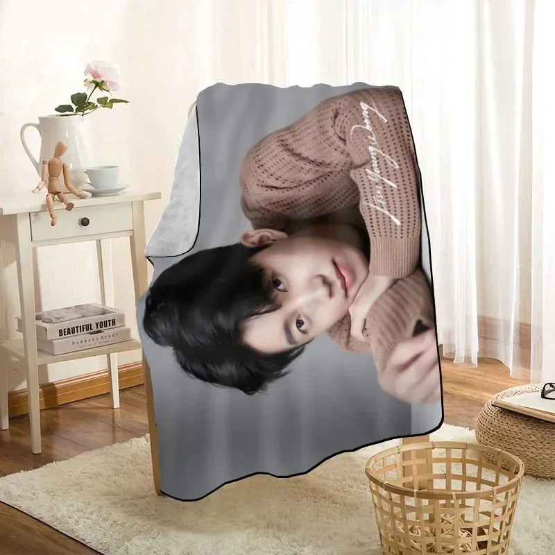 Selimut Woong Woon muda baru Lim selimut lembut cetak melempar di rumah/Sofa/tempat tidur selimut penutup Travel dewasa portabel WJY11.22